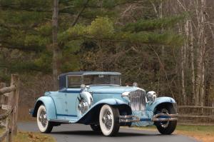 Cord L-29 Convertible with Woodlite Headlamps 1931 года